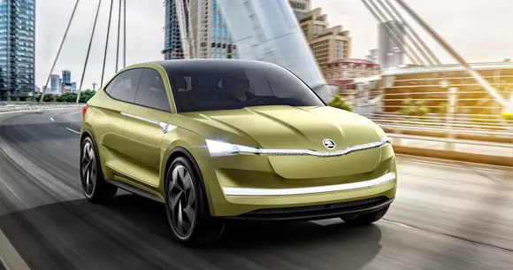 Skoda Vision E concept - Poze și detalii cu electricul ceh