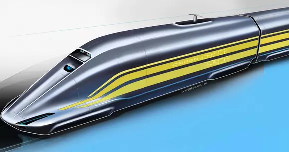 Nemții lucrează la un tren de marfă inteligent. Viteza maximă va fi de 400 km/h