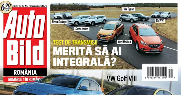 Revista Auto Bild nr. 11 din 25 mai 2017