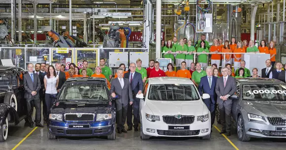 Skoda Superb a ajuns la borna un milion