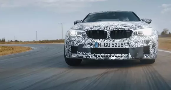 Noul BMW M5 într-o nouă prezentare video