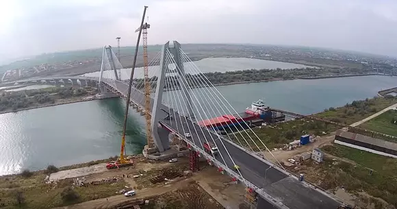 CNAIR a finalizat lucrările de la podul Agigea