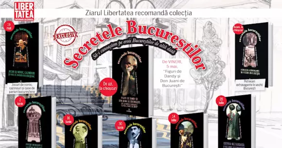 Silviu-Dan Boerescu continuă seria colecției „Secretele Bucureștilor”