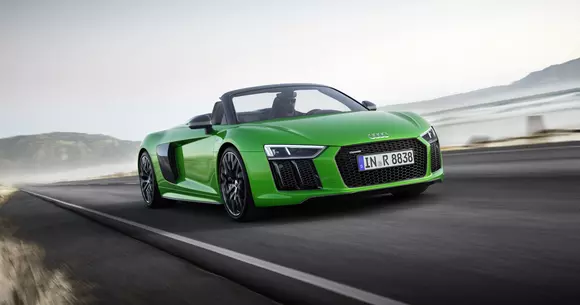 Audi R8 Spyder V10 plus - cocktail tehnic exploziv pentru vară