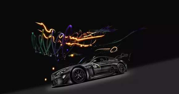 BMW M6 GT3 Art Car a ajuns în premieră pe mâna unui artist din China