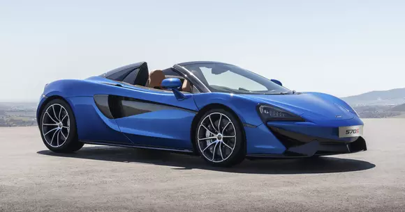 Noul McLaren 570S Spider ajunge la 200 km/h în 9 secunde