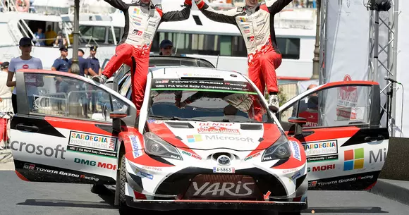 WRC: Podium pentru Jari-Matti Latvala si Yaris WRC in Raliul Sardiniei