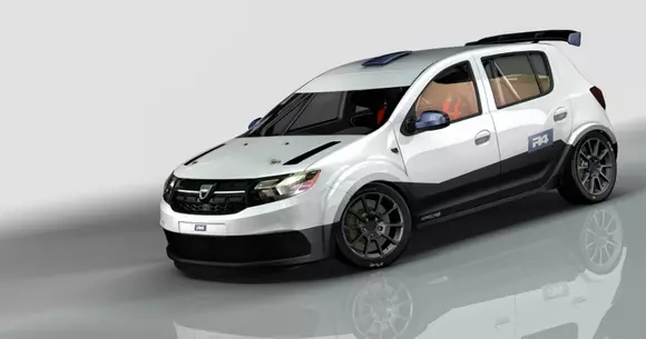 Se pregăteşte o Dacia Sandero pentru raliu?