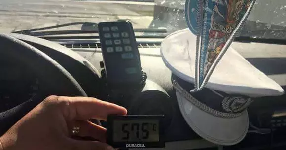 Poliţistul Marian Godină reacţionează din nou. De data asta vizează temperatura