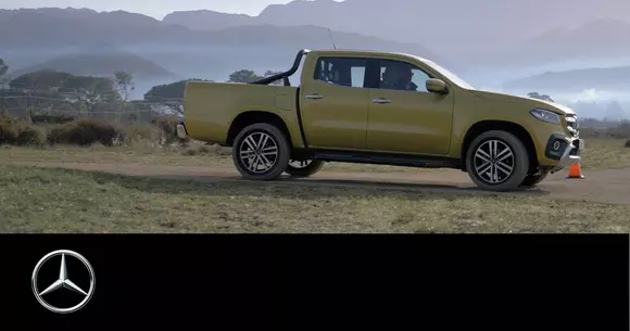 Mercedes-Benz Clasa X - video reportaj din Africa de Sud
