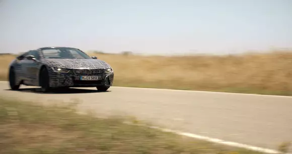 BMW i8 Roadster a intrat în faza finală de testare