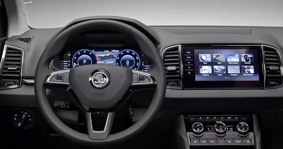Skoda Karoq: cum funcţionează panoul de bord digital