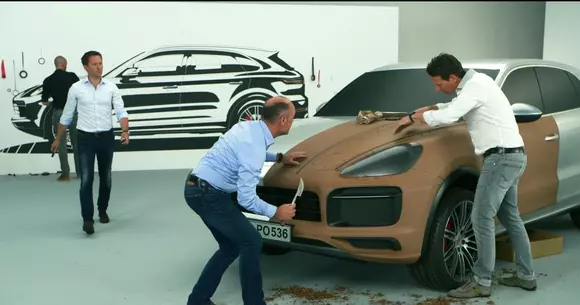Noul Porsche Cayenne - exerciții de design
