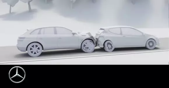 Mercedes-Benz Clasa S 2017: Cum funcţionează sistemul Car-to-X Communication