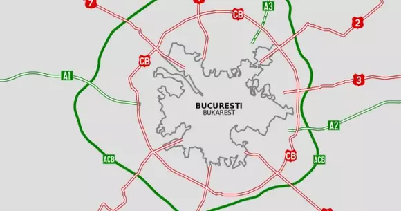 Cum va arăta Autostrada Centură a Bucureștiului, proiectul menit să salveze Capitala