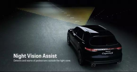 Porsche Cayenne - sistemele de asistenţă pentru şofer (Video)