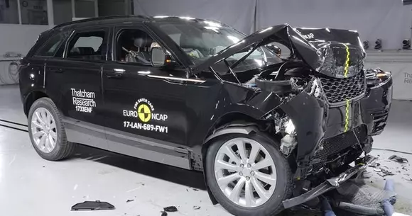 Range Rover Velar obţine cinci stele la testele EuroNCAP