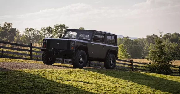 Bollinger B1 - demonstrație electrică în off-road