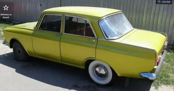 Fan al mașinilor rusești? Vezi cu cât se vinde în România un Moskvich 412!