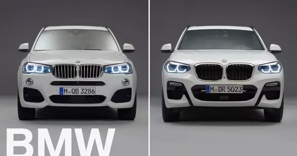 Noul BMW X3 versus vechea generaţie BMW X3 - video