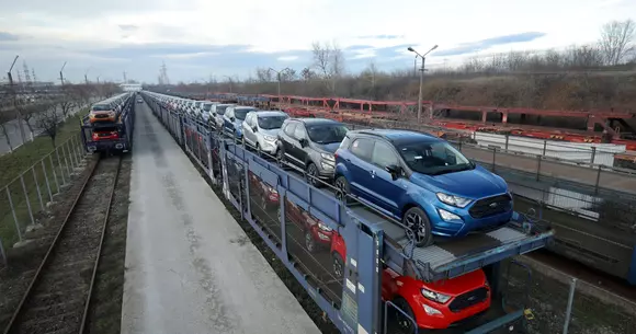 Primele Ford EcoSport produse la Craiova pleacă spre clienții din Europa
