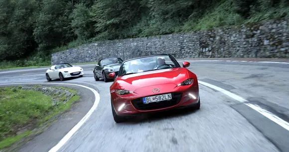 Mazda MX-5 Experience: Transfăgărăşanul, jos pălăria!