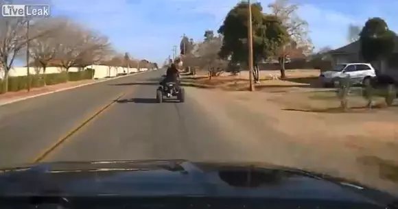 Polițiștii, pe urmele unui ATV! Cum s-a încheiat urmărirea! | VIDEO