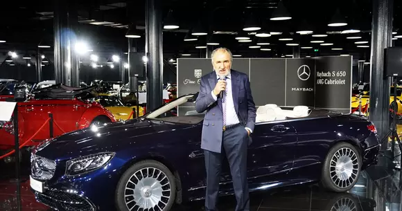 Ion Țiriac își întregește colecția de automobile cu un Mercedes-Maybach S 650 Cabriolet