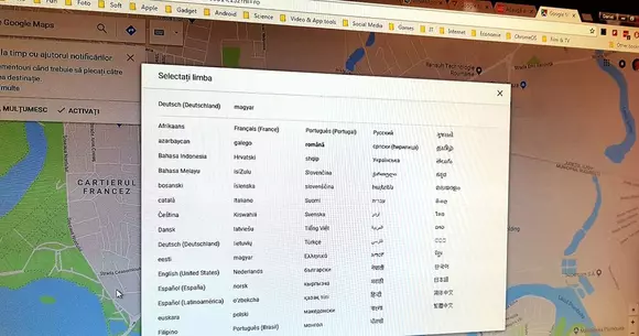 Google Maps are acum versiune în limba română