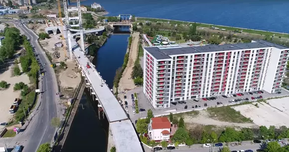 Cum arată podul hobanat de la Ciurel și nodul rutier Virtuții (Video)