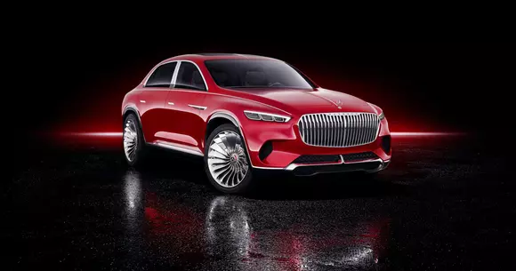 Vision Mercedes-Maybach Ultimate Luxury - un crossover electric cu un design atipic