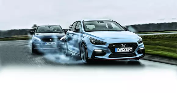 Peugeot 308 Gti vs Hyundai i30 N: Se lansează artificii!