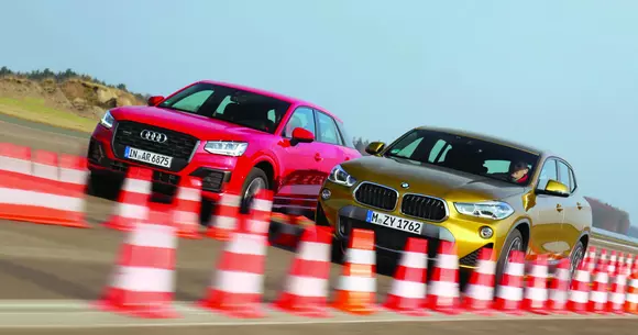 Audi Q2 vs BMW X2: Alba-neagra pentru avansaţi