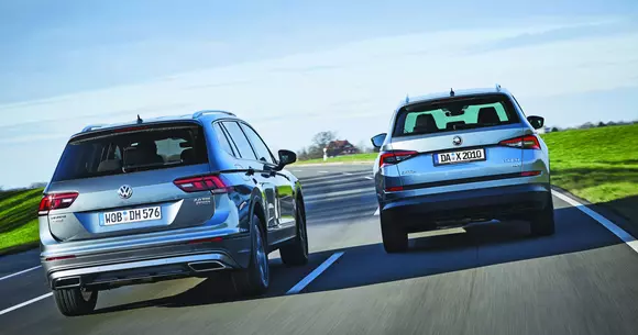 Skoda Kodiaq versus Tiguan Allspace: VW câștigă în prelungiri
