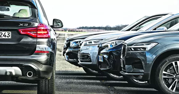 Cinci SUV-uri de clasă medie cu diesel şi 4x4. Câştigătorul?