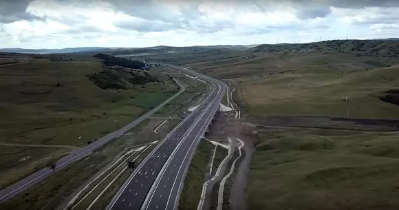 Cum arată autostrada A10 Aiud-Turda (Video)