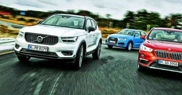 Maratonul SUV-urilor sportive: Volvo XC40 vs BMW  X1 vs Audi Q3