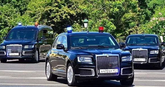 Rușii au adus "bestia" să-l transporte pe Putin prin Helsinki