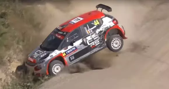 VIDEO: Accidentul lui Simone Tempestini din Raliul Finlandei
