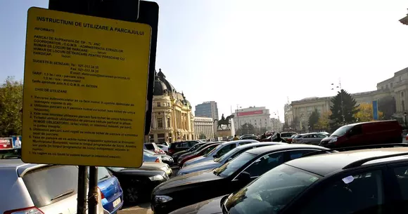 Au intrat în vigoare tarifele majorate de parcare stradală din București