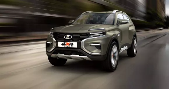 Lada Vision 4x4: Cum arată un SUV de clasă mică de la ruși!