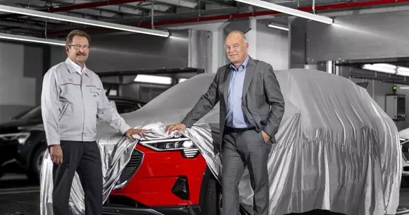 Audi e-tron a intrat în producția de serie