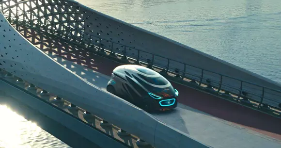 Mercedes Vision Urbanetic: cum arată taxiul autonom al viitorului