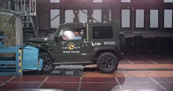 Rezultate noi de la EuroNCAP: Trei stele de siguranță pentru Suzuki Jimny