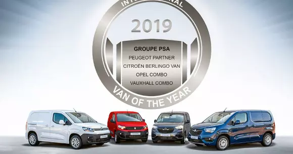 Titlul Van of the Year 2019 a fost acordat grupului PSA