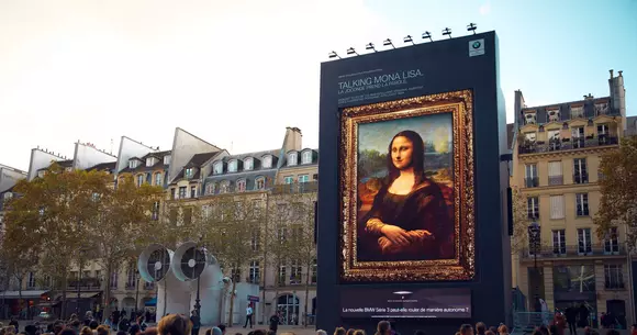 Mona Lisa prinde viață cu noul asistent personal al BMW