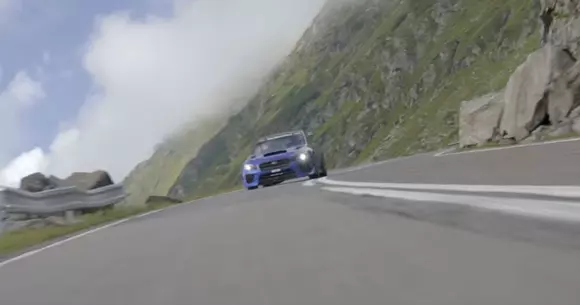 VIDEO: Șapte minute cu Subaru STI Type RA pe Transfăgărășan