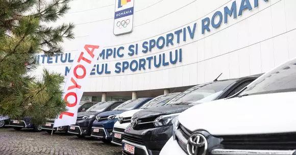 Mașini Toyota pentru sportivii olimpici români