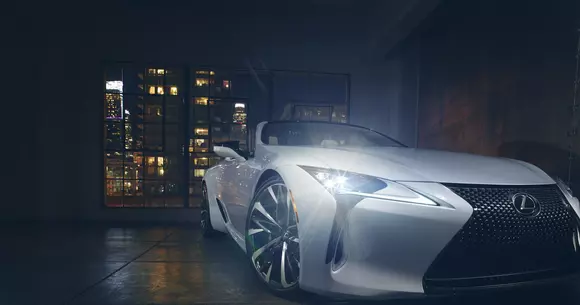 Lexus LC Cabrio Concept a fost dezvăluit înainte de debutul oficial de la Detroit