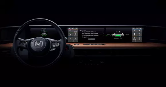 Honda dezvăluie prima imagine cu bordul viitorului model 100% electric